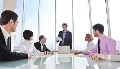 Image showing business people at meeting