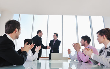 Image showing group of business people at meeting