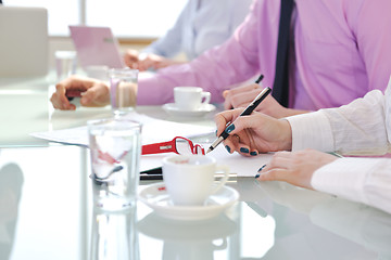 Image showing group of business people at meeting