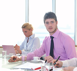 Image showing group of business people at meeting