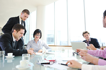 Image showing group of business people at meeting