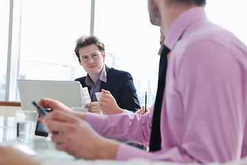 Image showing group of business people at meeting