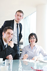 Image showing group of business people at meeting