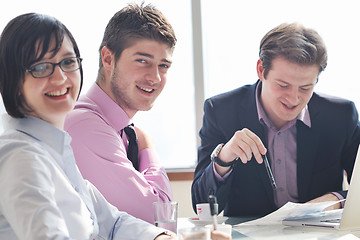 Image showing group of business people at meeting