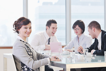 Image showing group of business people at meeting