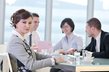 Image showing group of business people at meeting