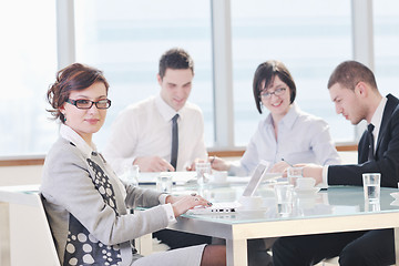 Image showing group of business people at meeting