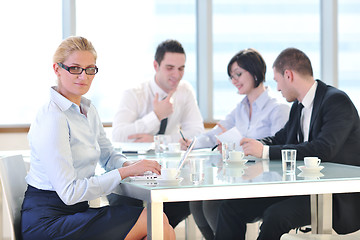 Image showing group of business people at meeting