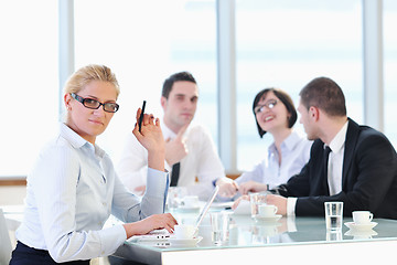 Image showing group of business people at meeting