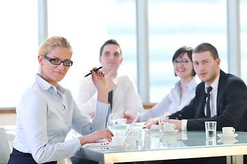 Image showing group of business people at meeting