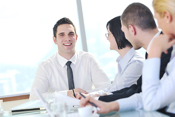 Image showing group of business people at meeting