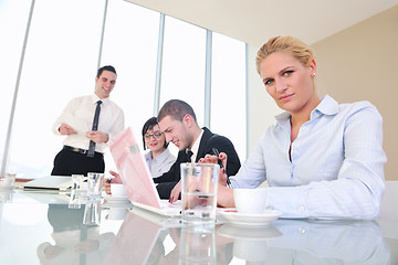 Image showing group of business people at meeting