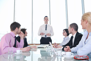 Image showing group of business people at meeting