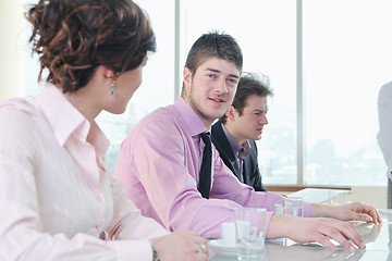 Image showing group of business people at meeting