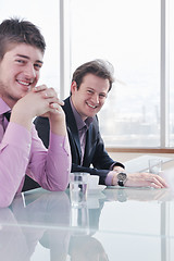 Image showing group of business people at meeting