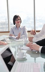 Image showing group of business people at meeting