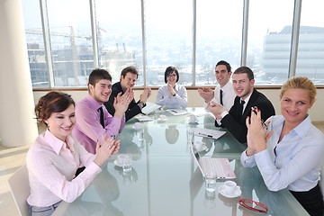 Image showing group of business people at meeting