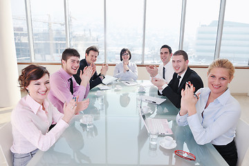 Image showing group of business people at meeting