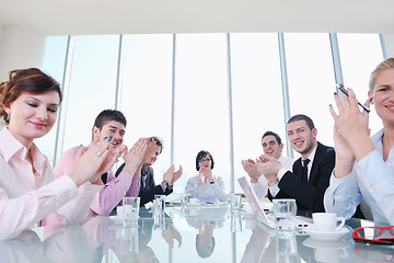 Image showing group of business people at meeting