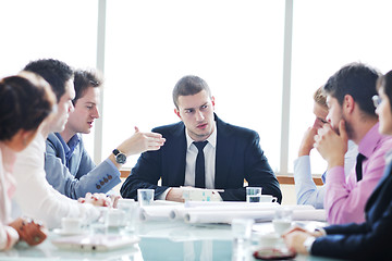 Image showing group of business people at meeting