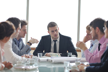 Image showing architect business team on meeting