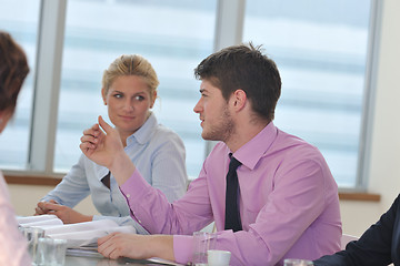 Image showing business people at meeting