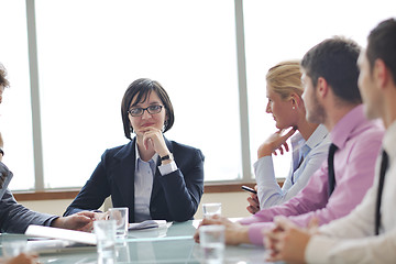 Image showing business people at meeting