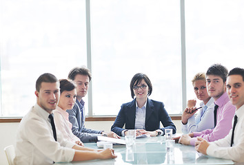 Image showing group of business people at meeting