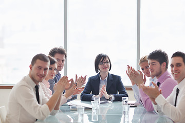 Image showing group of business people at meeting