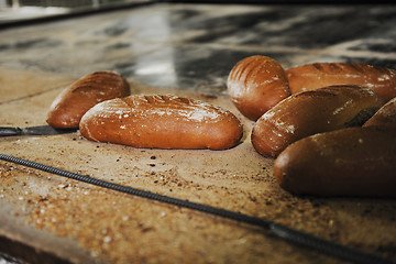 Image showing bread factory production