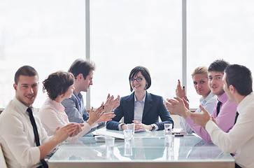 Image showing group of business people at meeting