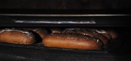 Image showing bread factory production