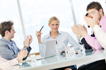 Image showing group of business people at meeting