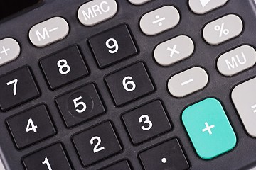 Image showing Calculator Keypad