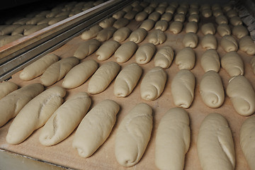 Image showing bread factory production