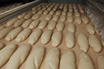 Image showing bread factory production