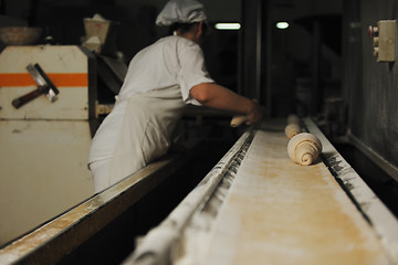 Image showing bread factory production