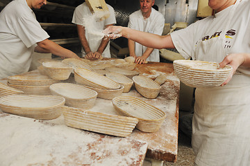 Image showing bread factory production