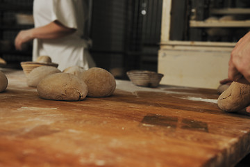 Image showing bread factory production