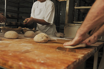 Image showing bread factory production