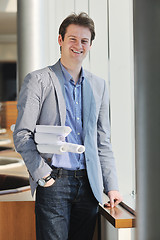 Image showing young architect business man portrait