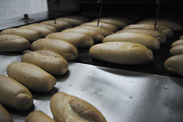 Image showing bread factory production