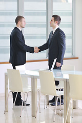 Image showing handshake on business meeting