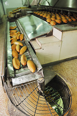 Image showing bread factory production