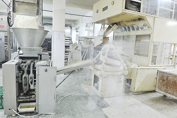 Image showing bread factory production