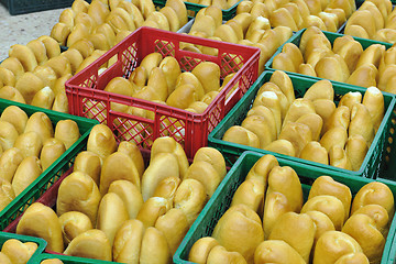 Image showing bread factory production