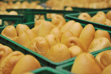 Image showing bread factory production