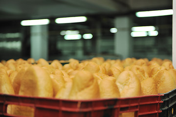 Image showing bread factory production