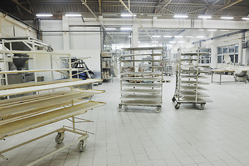 Image showing bread factory production