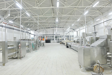 Image showing bread factory production